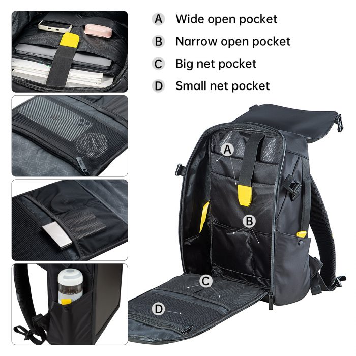 DIVOOM Pixoo M Backpack Men 15 Inch Waterproof School Backpack Laptop Bag Women Daypack with 16 3 - Led Backpack