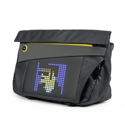 Divoom Sling Bag V Customizable Pixel Art Fashion Design Outdoor Sport Waterproof Mens and Women s - Led Backpack