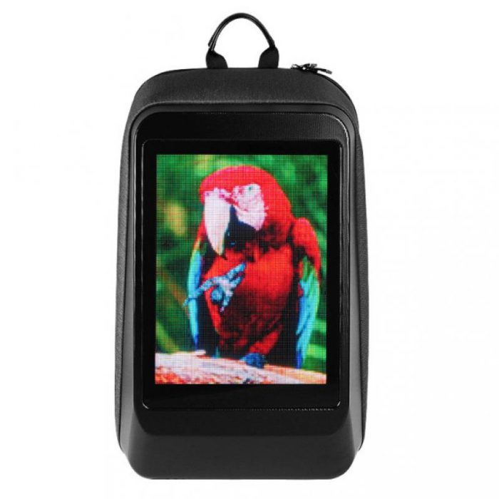 New High Sci fi Leisure Trend LED Fashion Backpack Screen Business Large capacity Hard Shell Backpack - Led Backpack