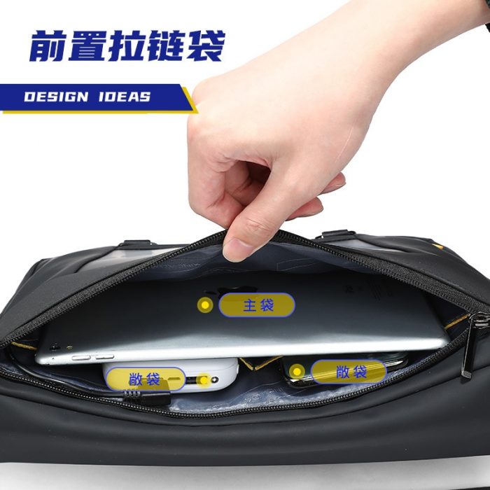 Yoteen Fashion LED Bag for Nintendo Switch Switch OLED Waterproof Chest Bag One Shoulder Bag DIY 1 - Led Backpack